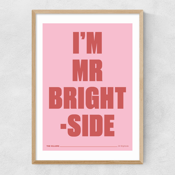 Brightside Narrow Oak Frame Brightside Narrow Oak Frame