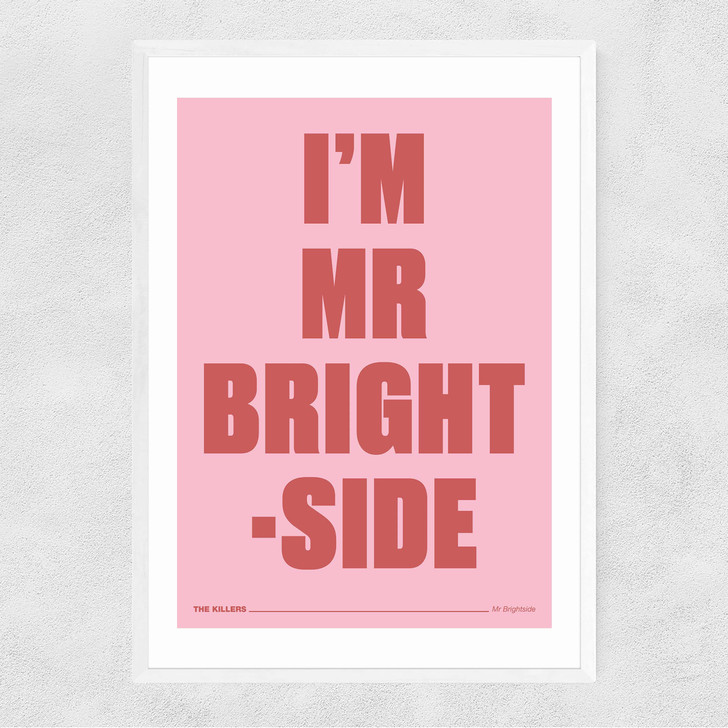 Brightside Narrow White Frame Brightside Narrow White Frame