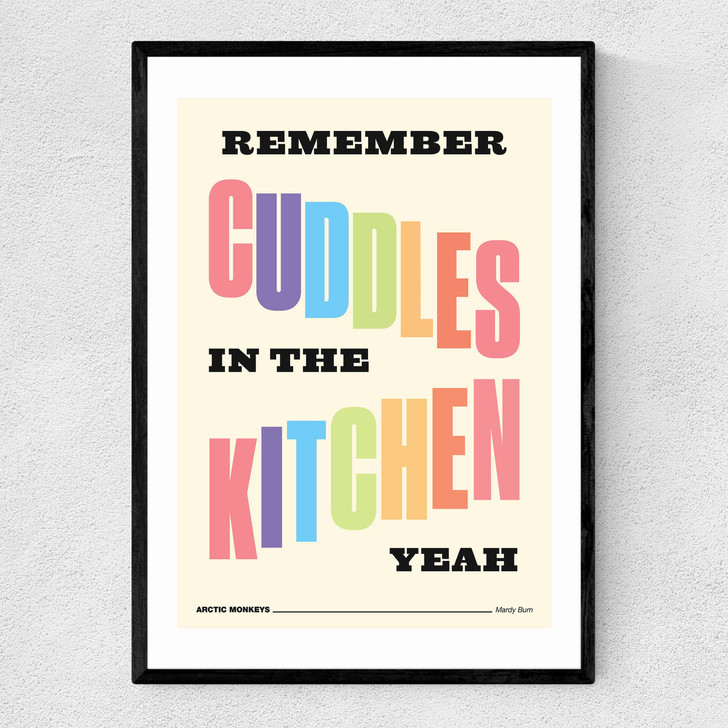 Cuddles Narrow Black Frame Cuddles Narrow Black Frame