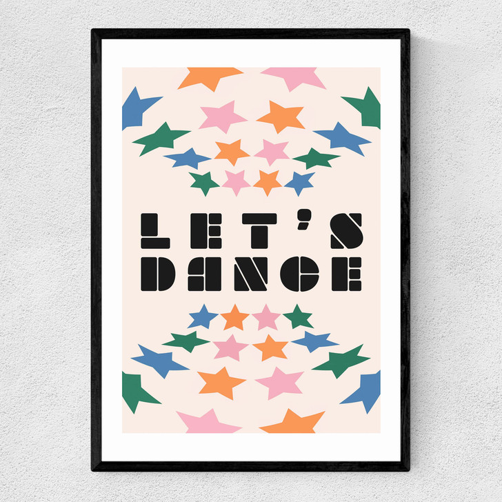 Dance by HollieGraphik Narrow Black Frame Dance by HollieGraphik Narrow Black Frame