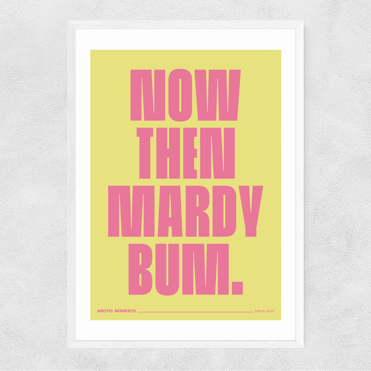 Mardy Narrow White Frame