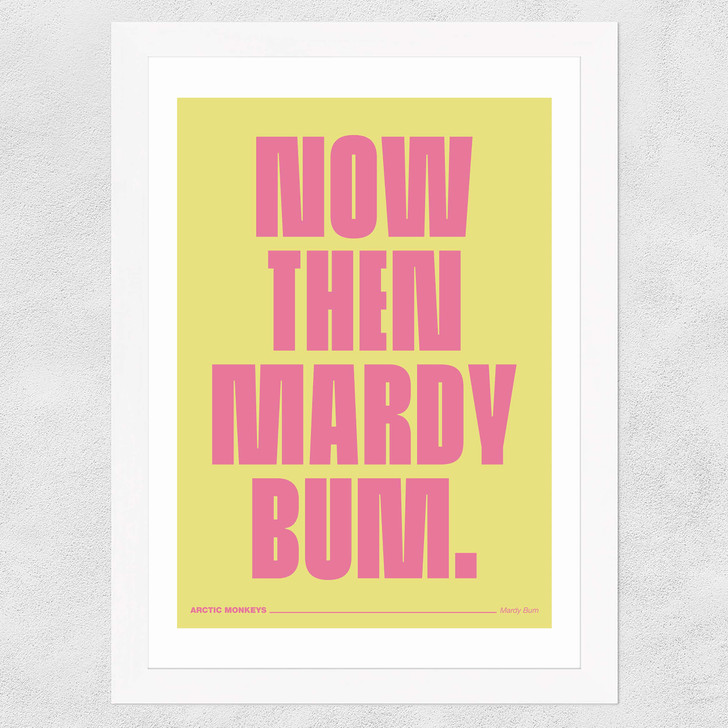 Mardy Wide White Frame