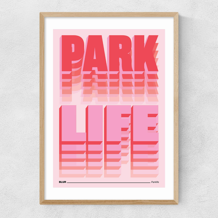 Parklife Narrow Oak Frame