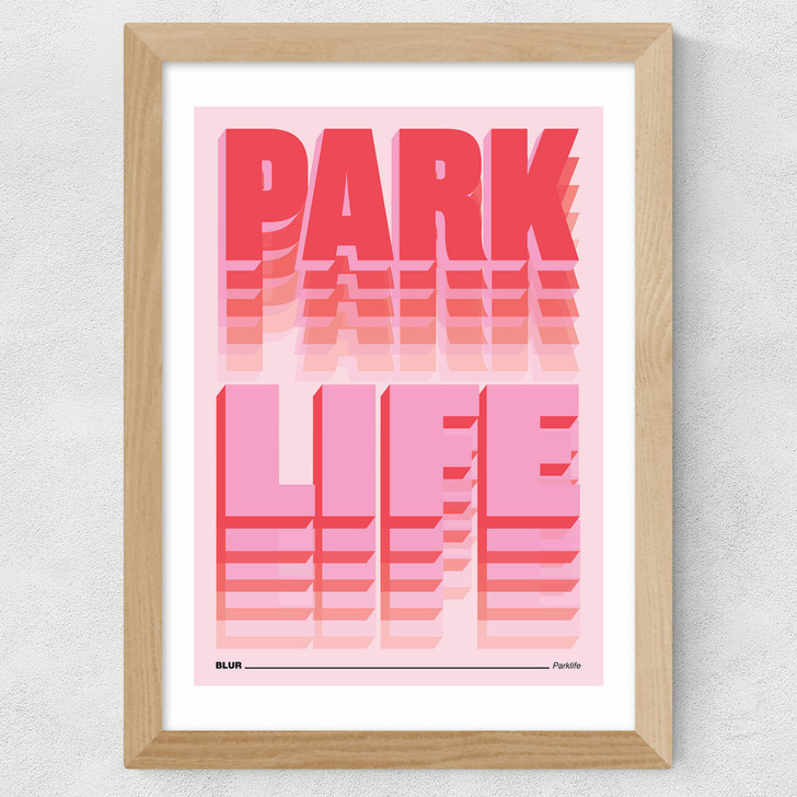 Parklife Wide Oak Frame
