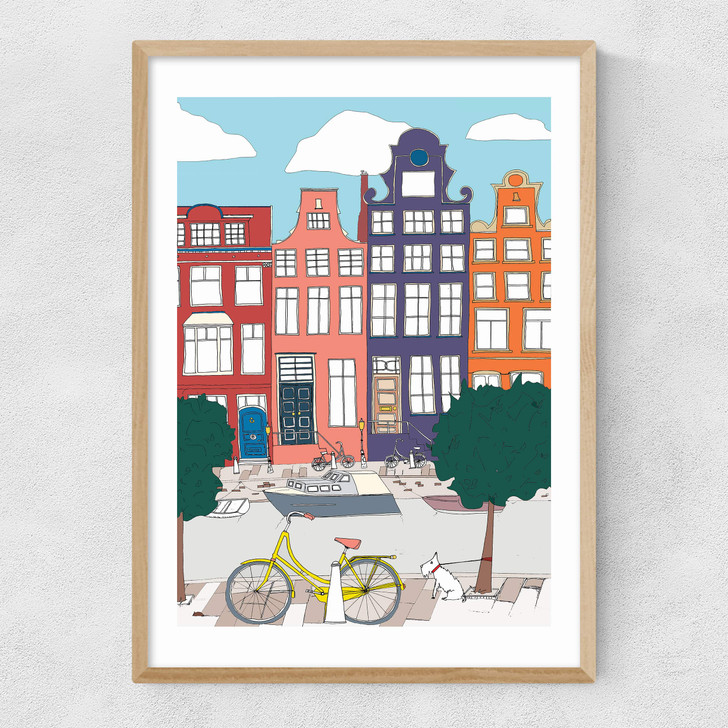 Amsterdam Narrow Oak Frame