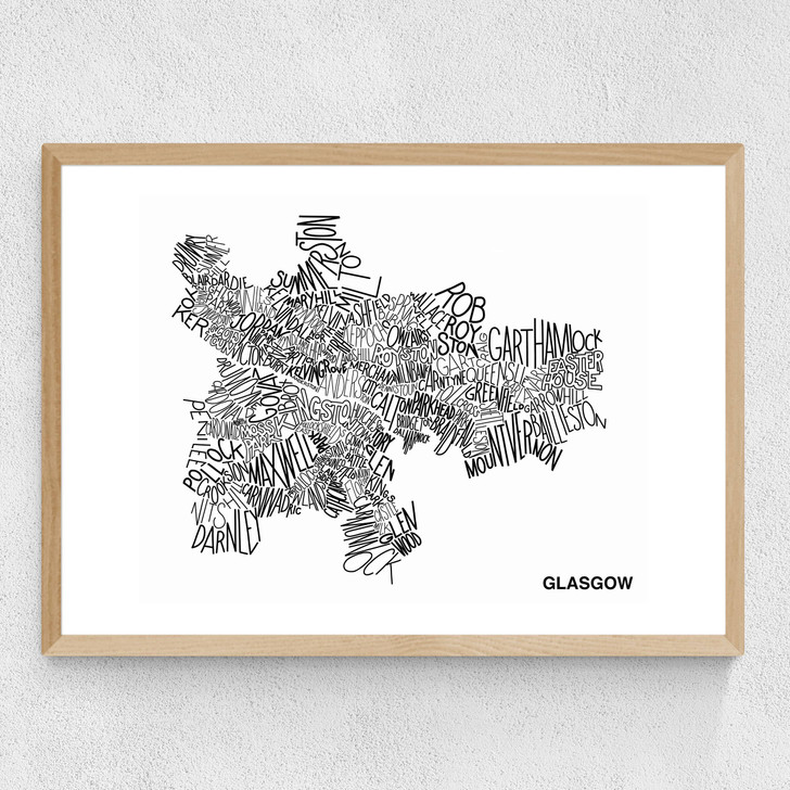 Glasgow by Phillip Sheffield Medium Oak Frame