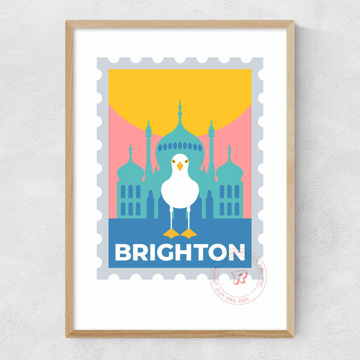 Brighton by Rocket Jack Narrow Oak Frame