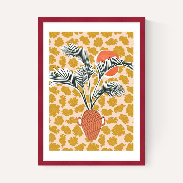 Potted Palm Tree