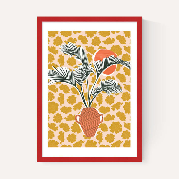 Potted Palm Tree