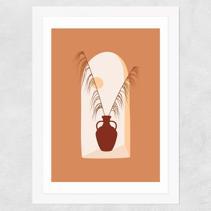 Uva Grass Wide White Frame