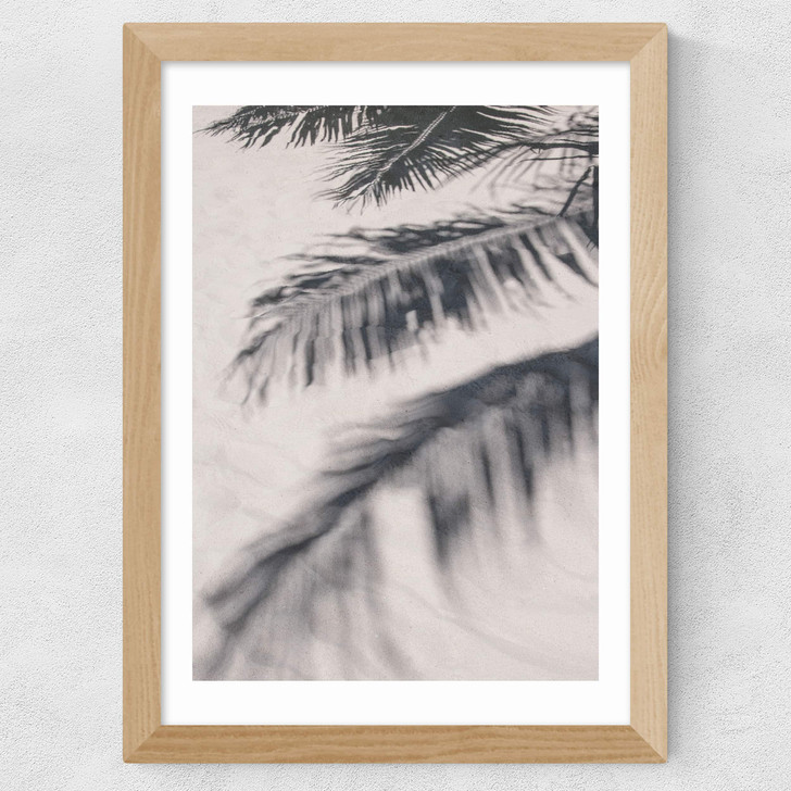 Sunshine on the Beach Wide Oak Frame