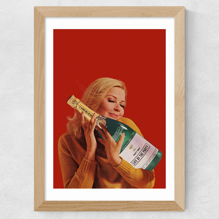 Life of the Party Wide Oak Frame Life of the Party Wide Oak Frame