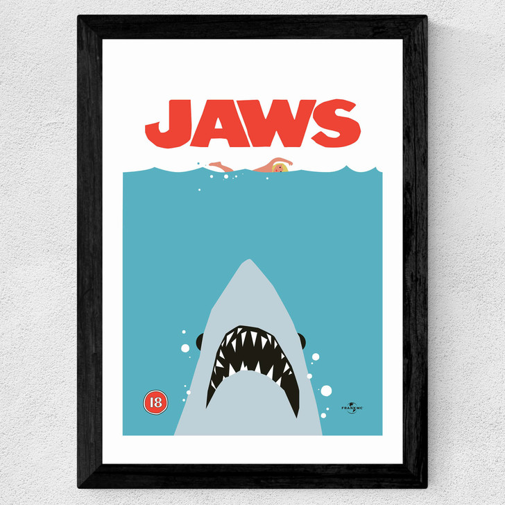 Jaws by Limbo and Ginger Wide Black Frame