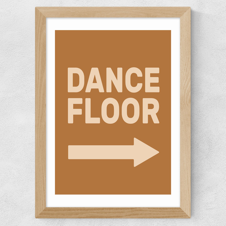 Dance Floor Right Retro Wide Oak Frame Dance Floor Right Retro Wide Oak Frame