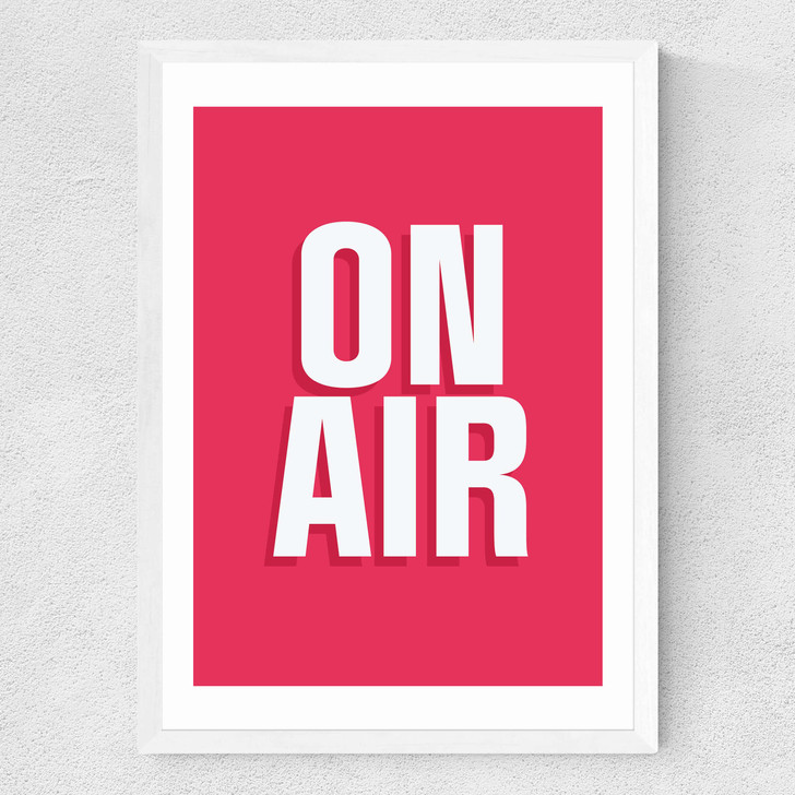 On Air Medium White Frame