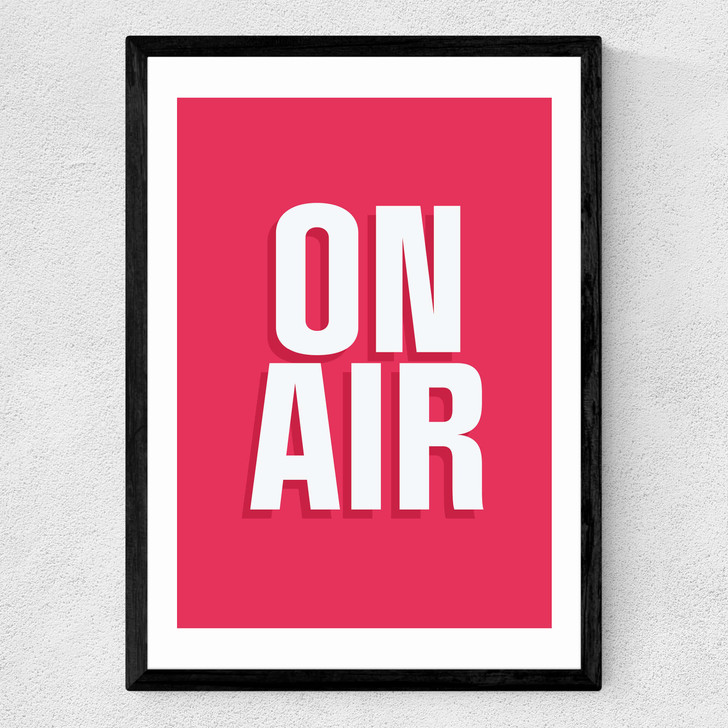 On Air Medium Black Frame
