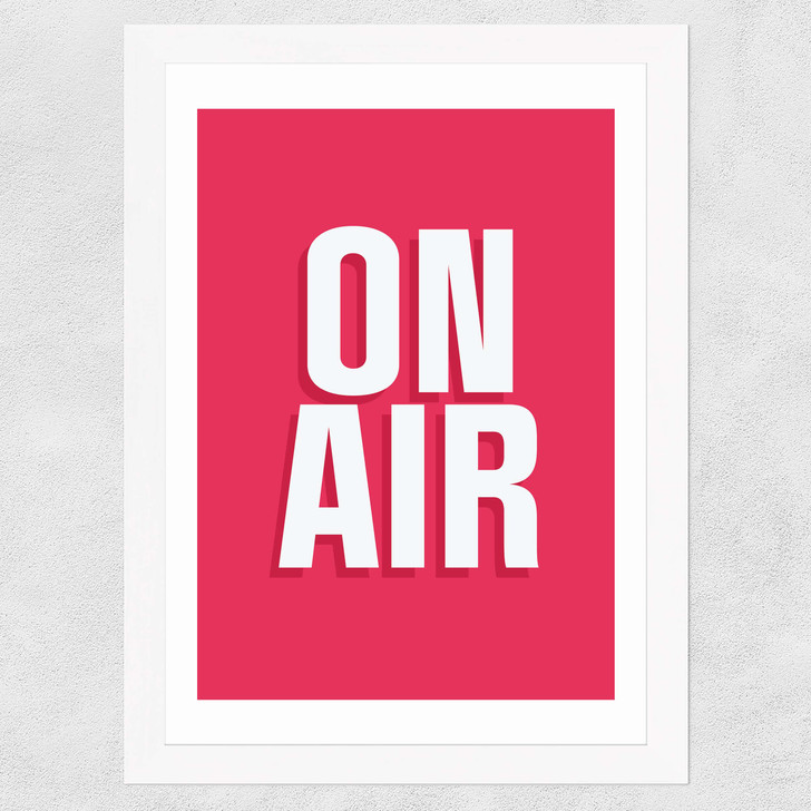 On Air Wide White Frame