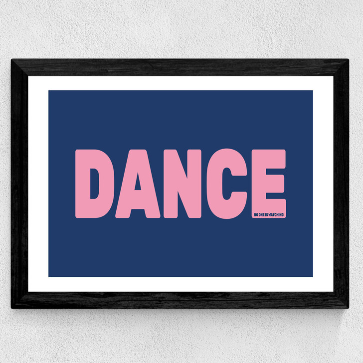 Dance Blue Wide Black Frame Dance Blue Wide Black Frame