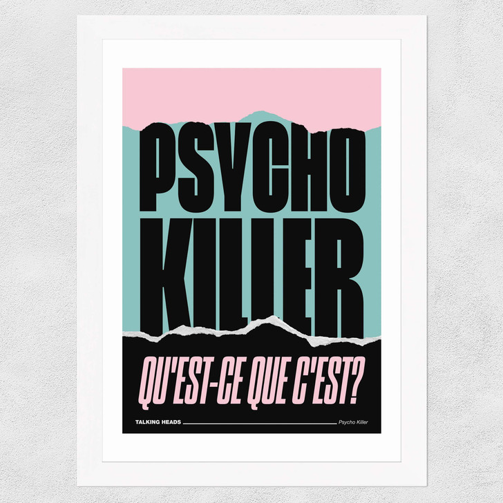 Psycho Wide White Frame