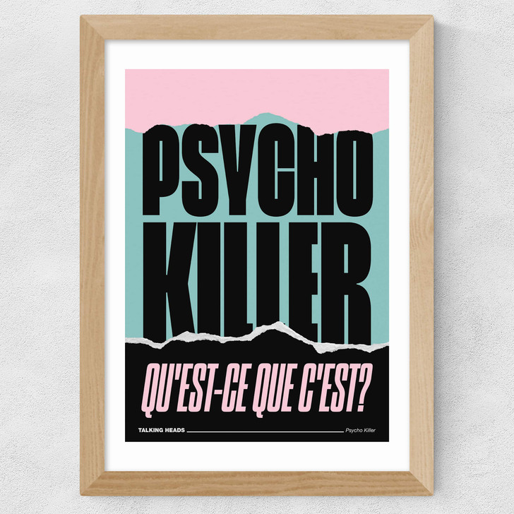 Psycho Wide Oak Frame