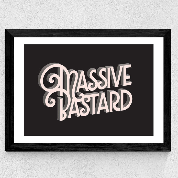Massive Bstard Wide Black Frame Massive Bstard Wide Black Frame