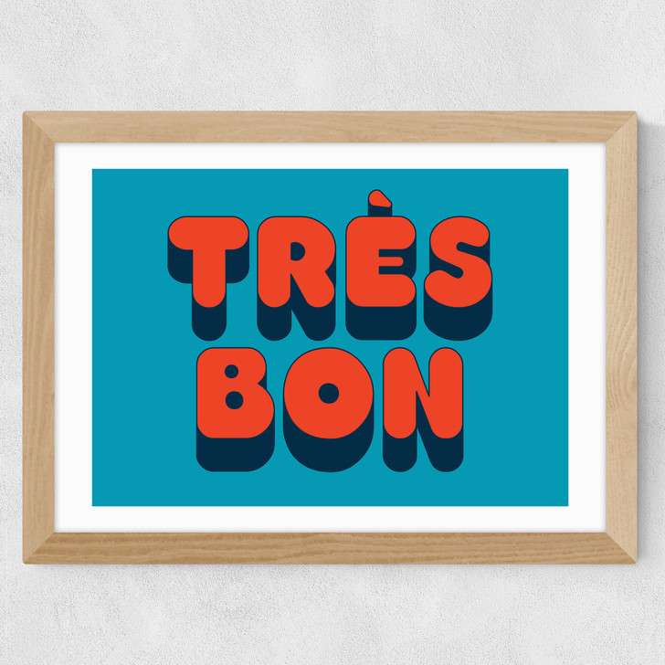 Tres Bon Wide Oak Frame Tres Bon Wide Oak Frame