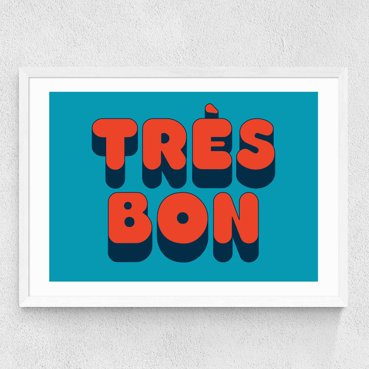 Tres Bon Medium White Frame Tres Bon Medium White Frame
