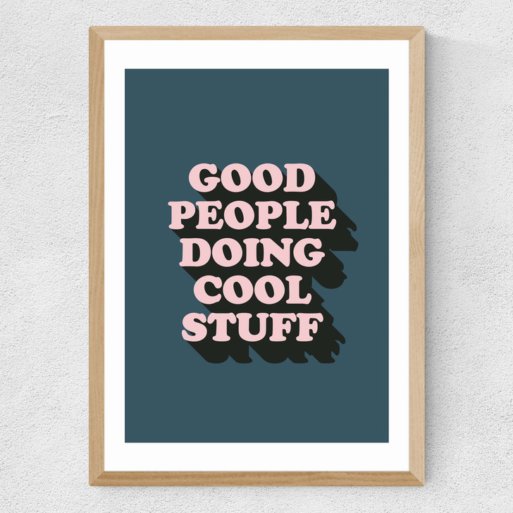 Good People Medium Oak Frame