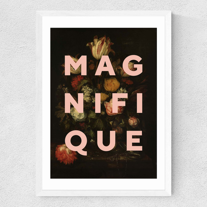 Magnifique Medium White Frame Magnifique Medium White Frame