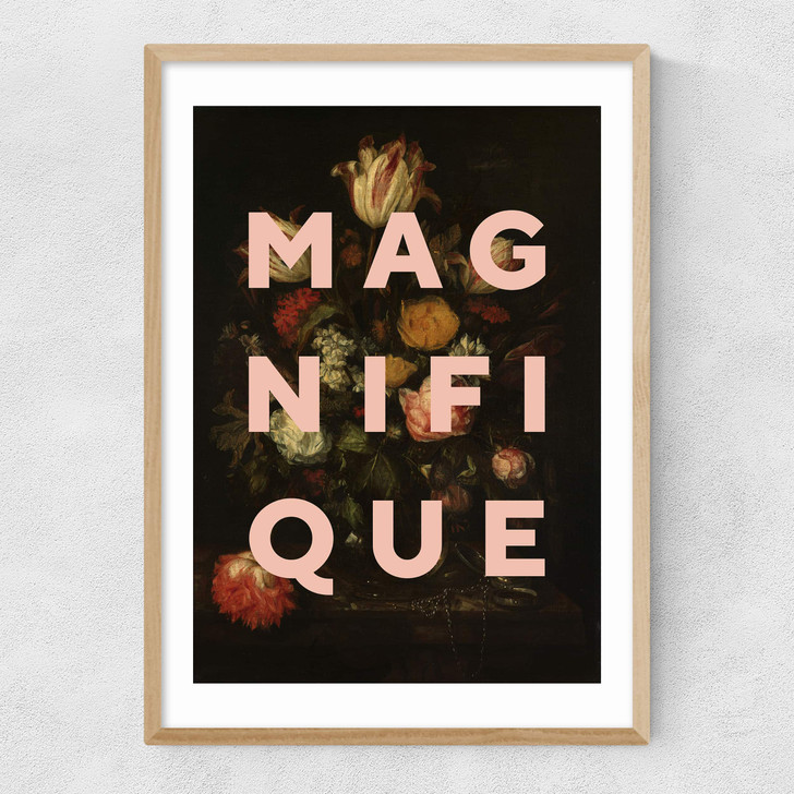 Magnifique Narrow Oak Frame