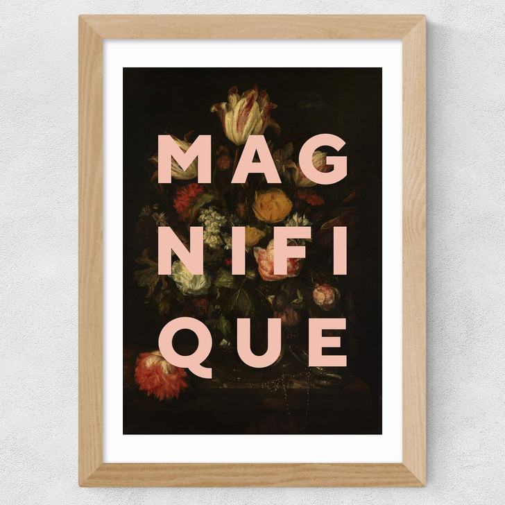 Magnifique Wide Oak Frame