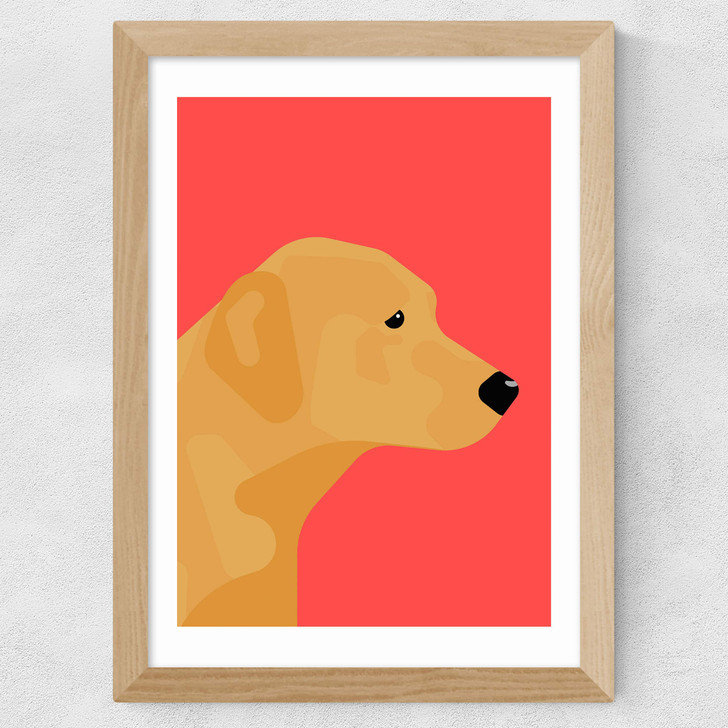 Labrador Wide Oak Frame