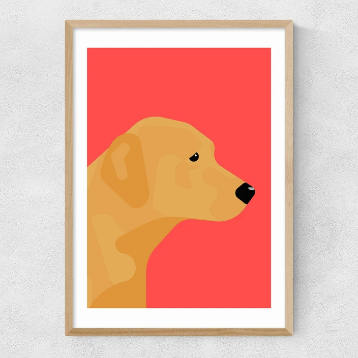 Labrador Narrow Oak Frame