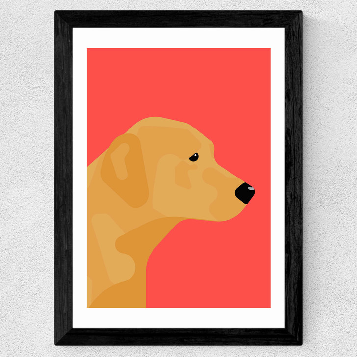 Labrador Wide Black Frame