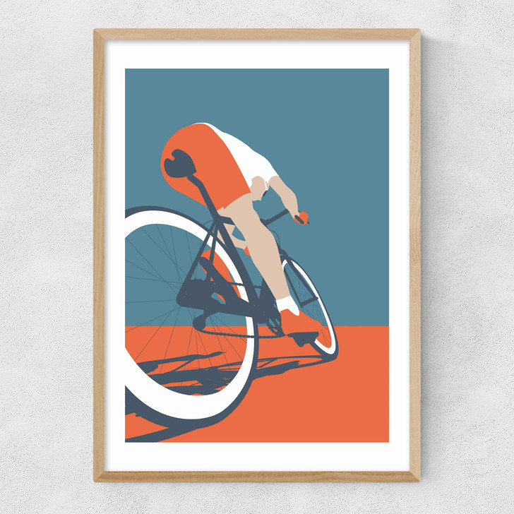 Triathlon Bike Narrow Oak Frame