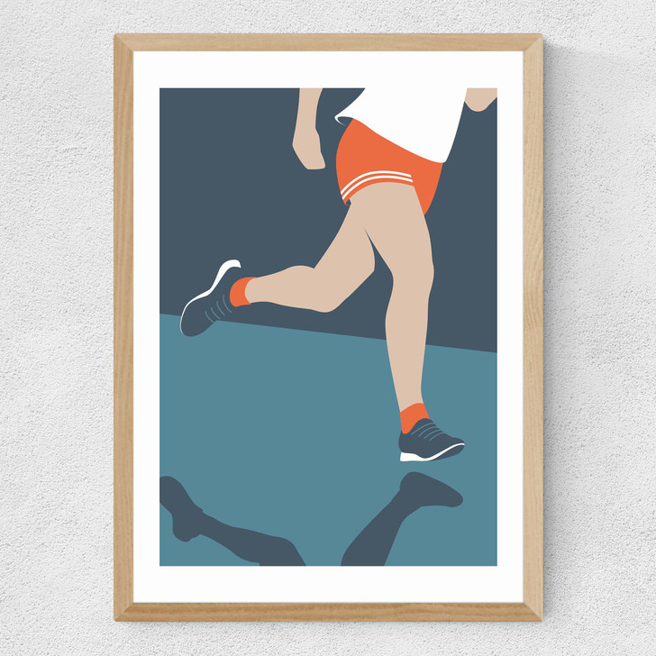 Triathlon Run Medium Oak Frame