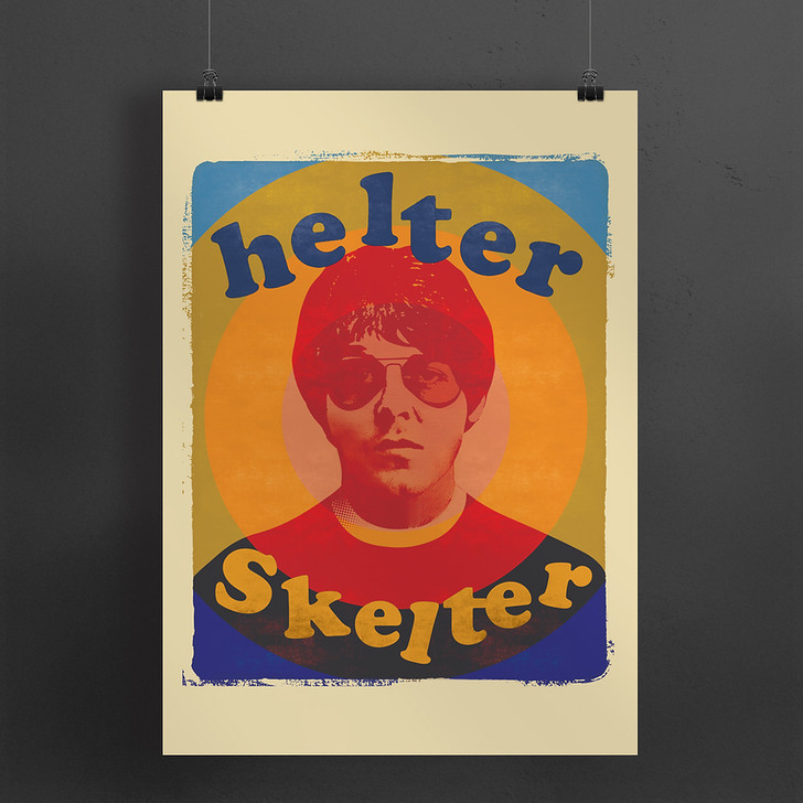 Helter Skelter by Stereotypist Unframed Print Helter Skelter by Stereotypist Unframed Print