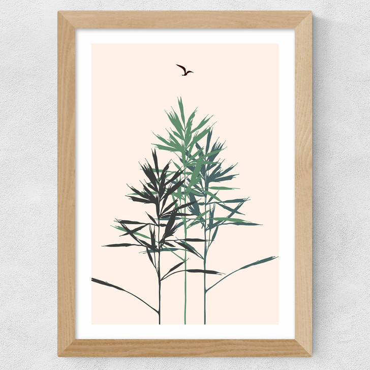 The Beauty Of Life Wide Oak Frame