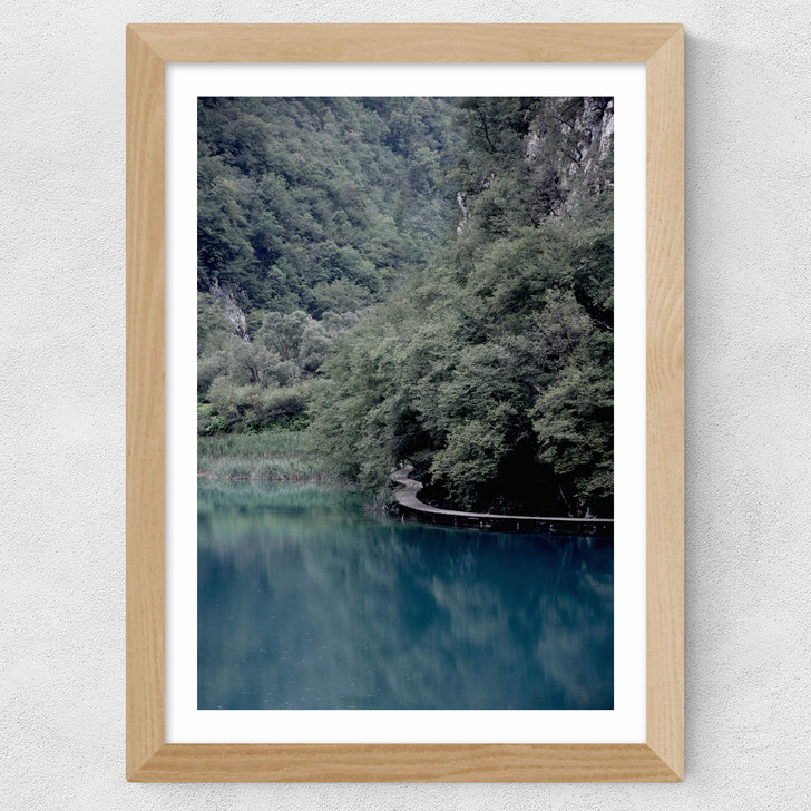 The Path Under Trees Wide Oak Frame The Path Under Trees Wide Oak Frame
