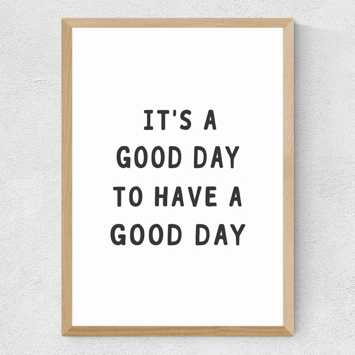 Good Day Medium Oak Frame