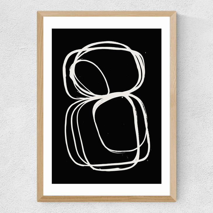 Cai Medium Oak Frame