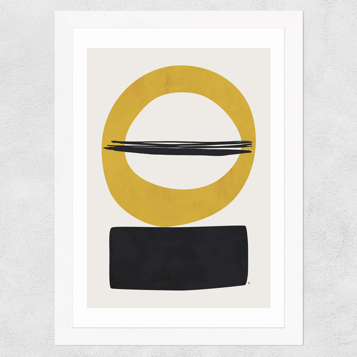 Kaia Wide White Frame Kaia Wide White Frame