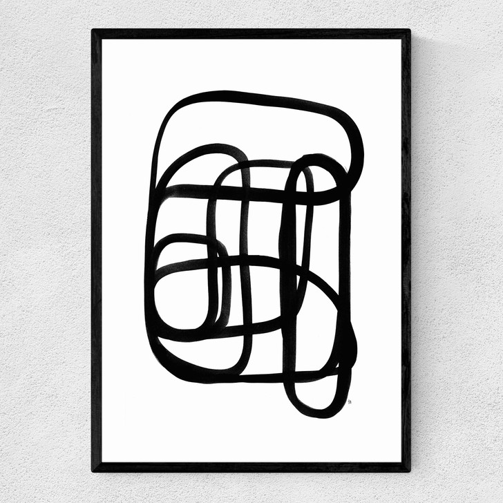 Miya Narrow Black Frame