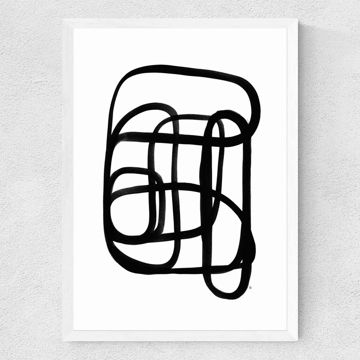 Miya Medium White Frame