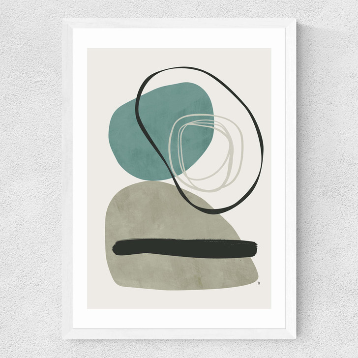 Calo Medium White Frame