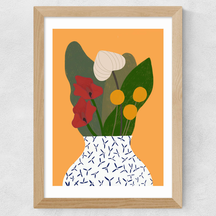 End of Summer Wide Oak Frame End of Summer Wide Oak Frame