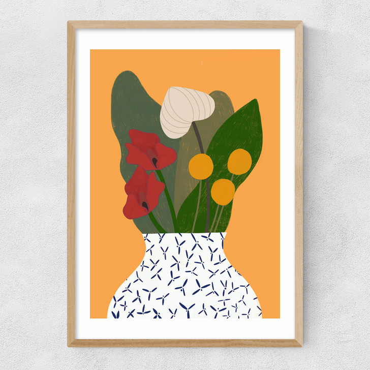End of Summer Narrow Oak Frame