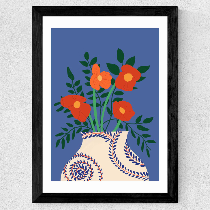 Poppy Wide Black Frame