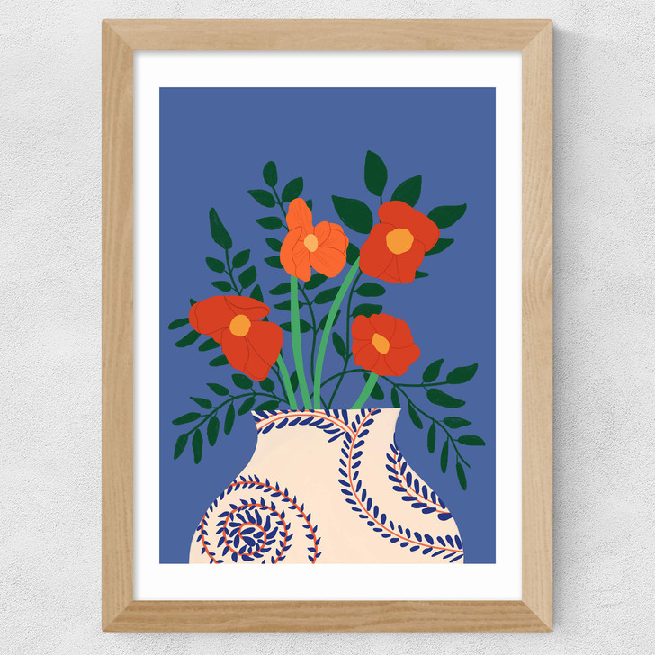 Poppy Wide Oak Frame