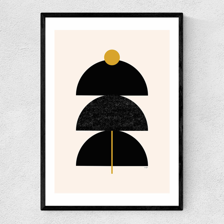 Graphic Art I Narrow Black Frame Graphic Art I Narrow Black Frame